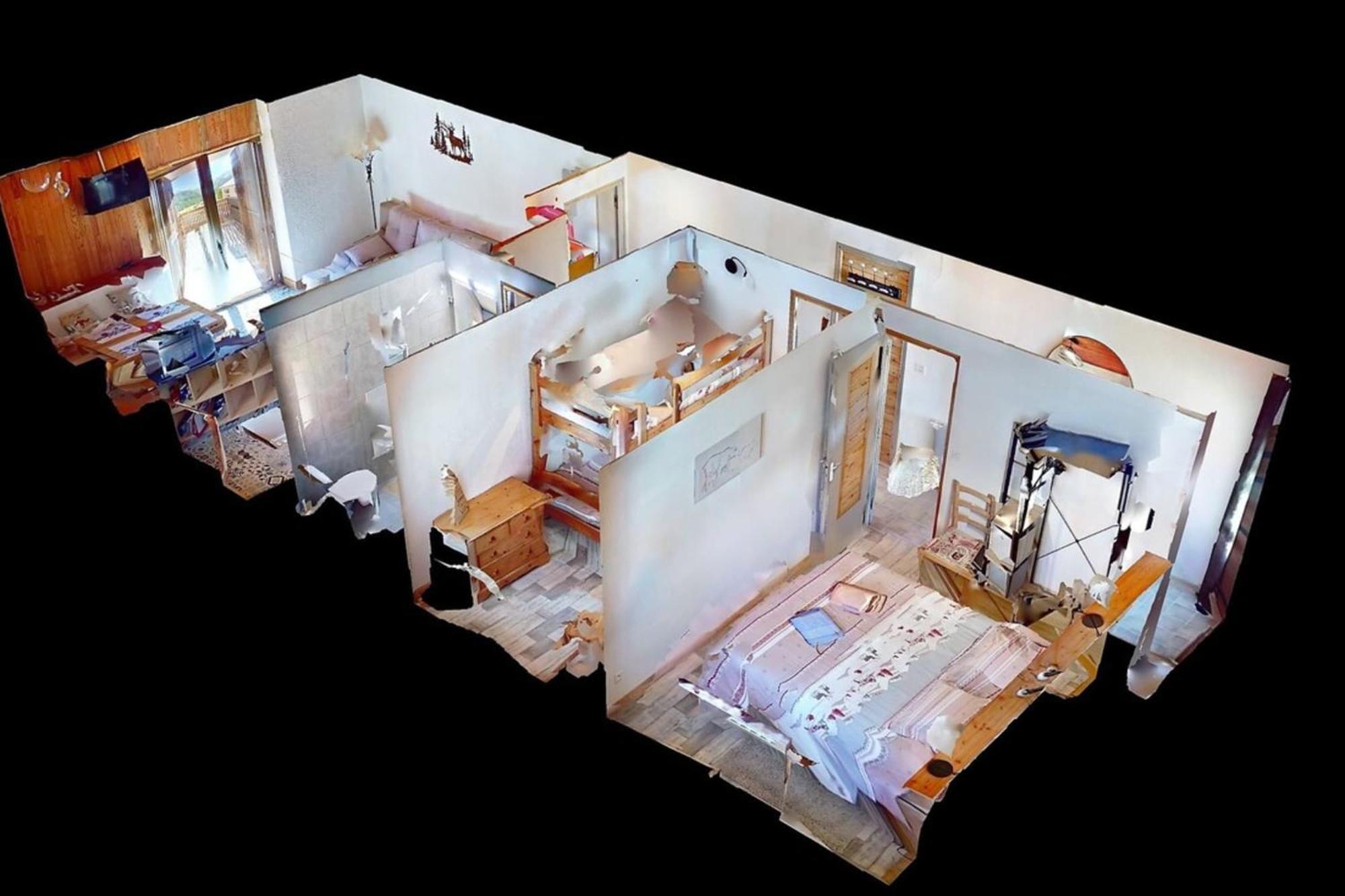 Apartamento Casa-La Lobio Foot Of The Slopes Breathtaking Views 4P Saint-Vérand Exterior foto